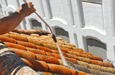 Nettoyage de toitures - Saint-Étienne-les-Orgues